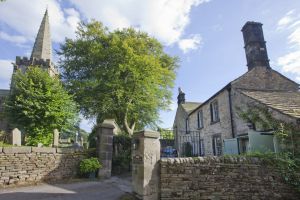 The vicarage, Hathersage (Charlotte stayed here with Ellen Nussey) 4 sm.jpg
